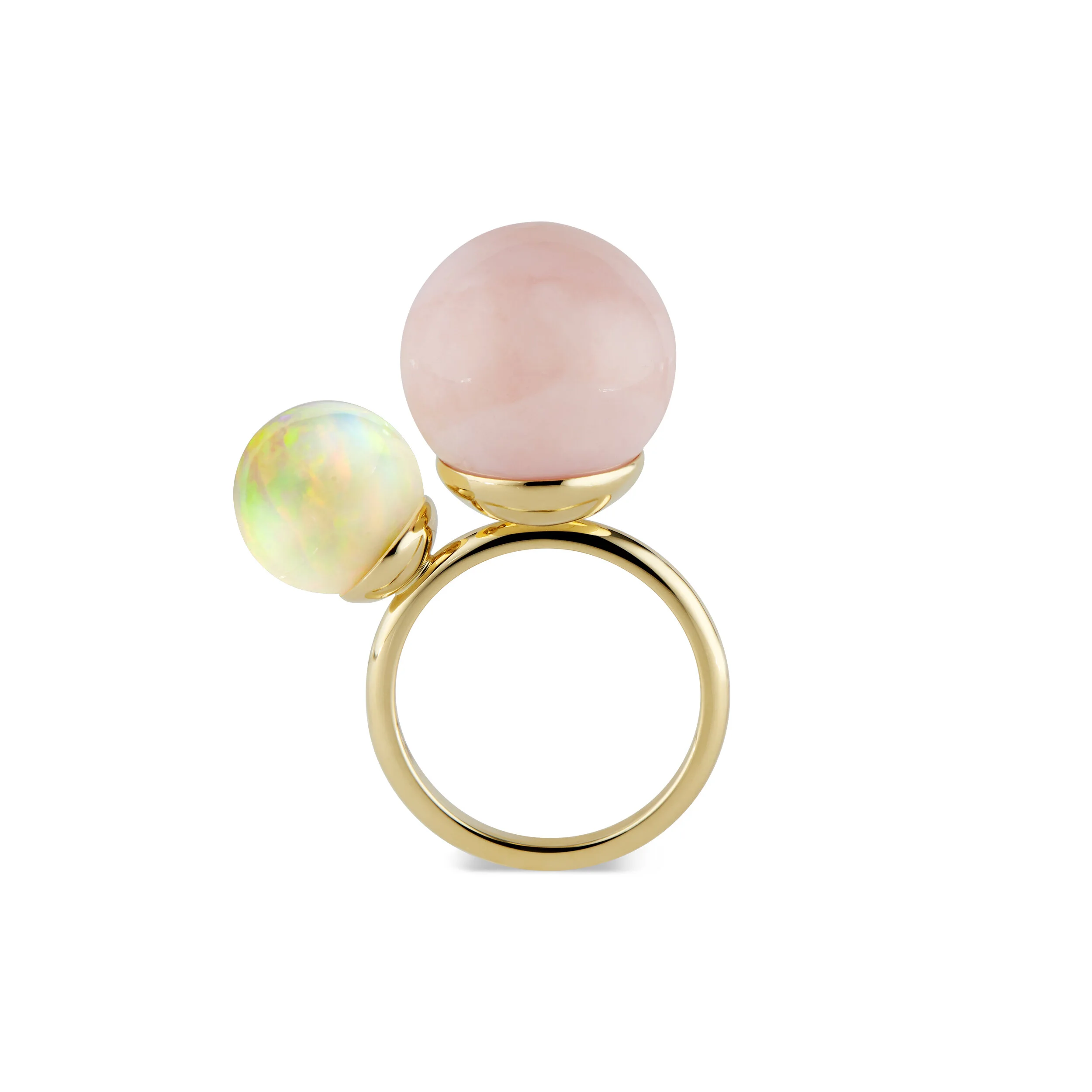 Wavy Toi et Moi Ring — Akaila Reid